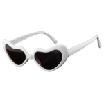 lana del rey rockabilly white heart sunglasses